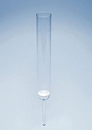 CHROMATOGRAPHY COLUMN WITH SINTERED DISC, PLAIN